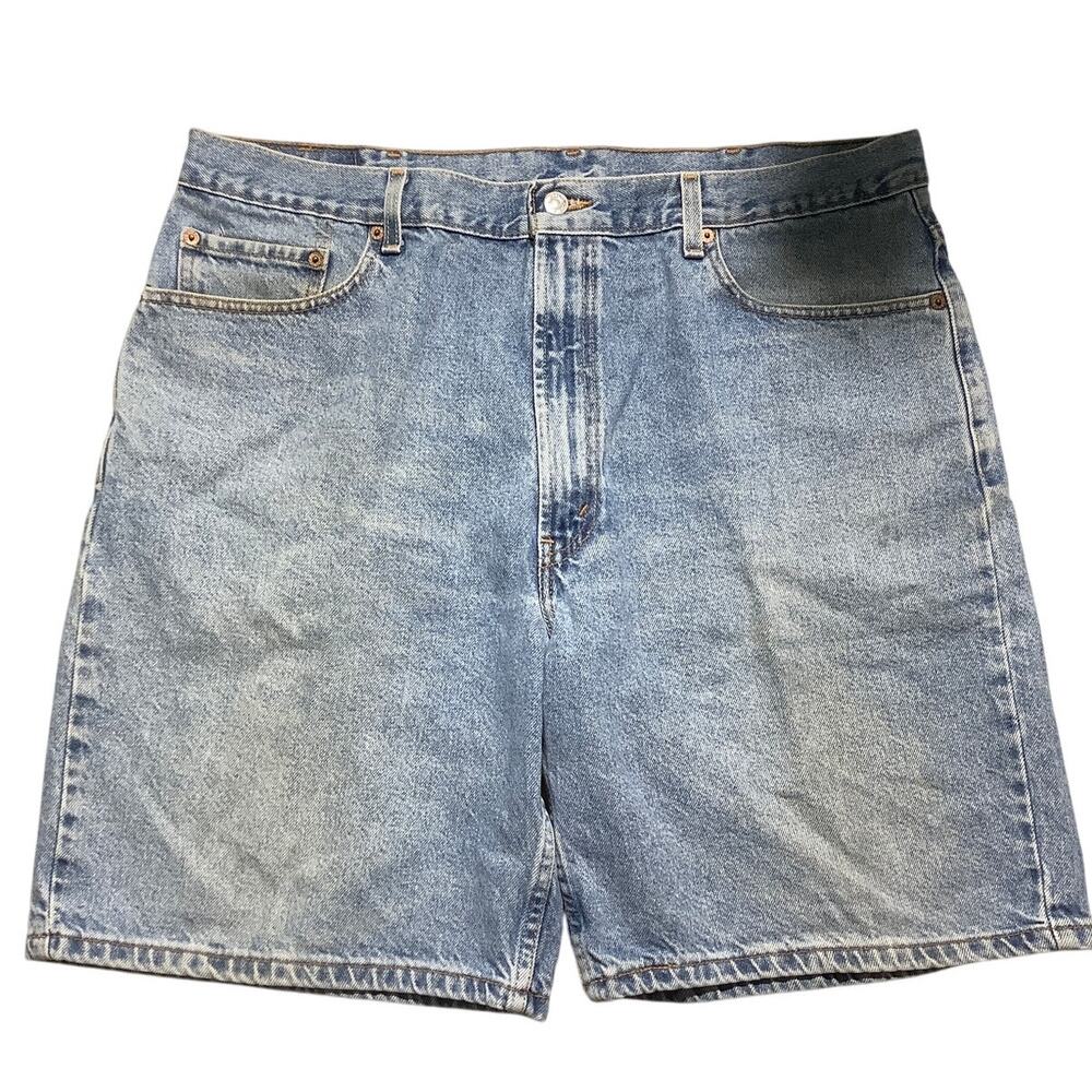 Levi’s 550 Light Wash Denim Shorts Men’s Size 40W – Relaxed, Classic, Vintage